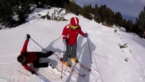 amateurs de ski
